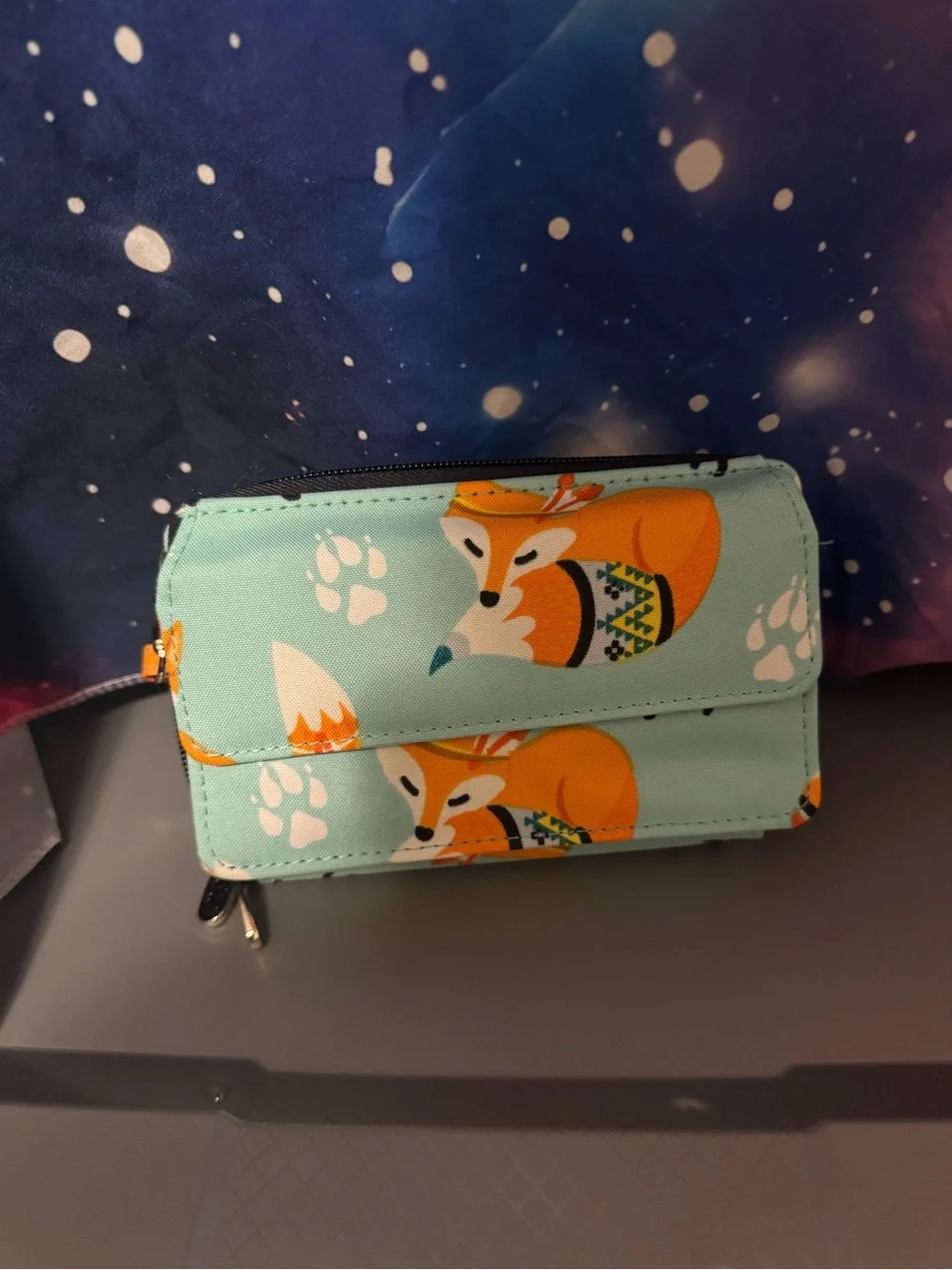 NGIL Fox Diaper backpack & matching wallet